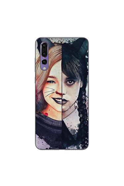 OEM Θήκη συμβατή με Huawei P20 Pro από σιλικόνη gel TPU, μοντέλο Wednesday κα...