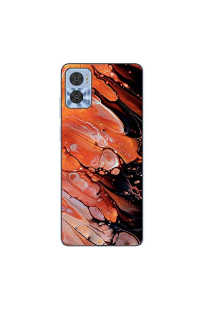 OEM Husa compatibila cu Motorola Moto E22, E22i Silicon Gel Tpu Model Abstrac...