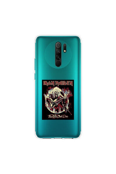 PPKin حافظة شفافة متوافقة مع هاتف Redmi 9 ميتال 4