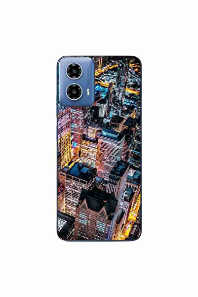 OEM Husa compatibila cu Motorola Moto G34 Silicon Gel Tpu Model Night City