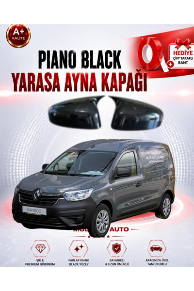 MODxAUTO RENAULT EXPRESS 2022+ YARASA AYNA KAPAGI P.BLACK