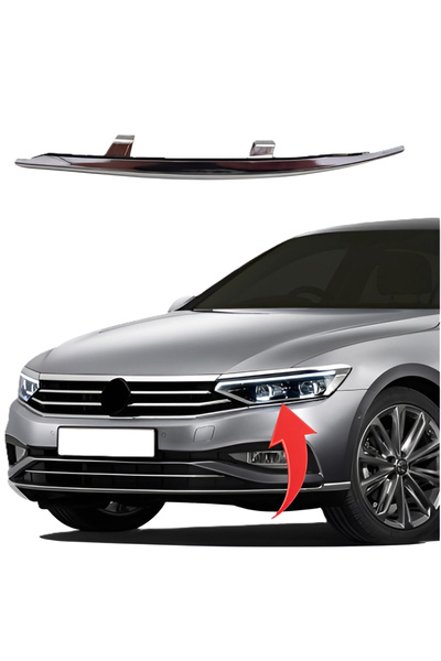 gkl Vw Passat B8.5 Far Alt Nikelajı Sol 2019-2022 3G0941119E