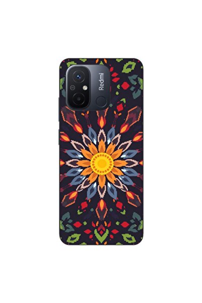 OEM Case compatible with Xiaomi Redmi 12C Silicon Gel Tpu Pattern Pixel Art S...
