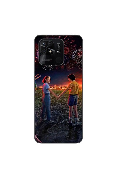OEM Husa compatibila cu Xiaomi Redmi 10C Silicon Gel Tpu Model Stranger Thing...