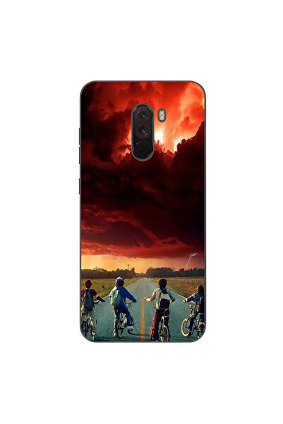 OEM Θήκη συμβατή με Xiaomi Pocophone F1 Σιλικόνης Gel TPU με σχέδιο Stranger ...