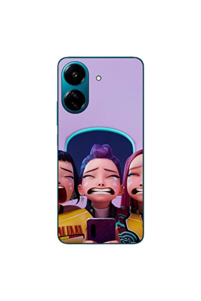 OEM Case compatible with Xiaomi Redmi 13C 4G Silicon Gel Tpu Model KPop Demon...