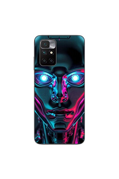 OEM Husa compatibila cu Xiaomi Redmi 10 Silicon Gel Tpu Model Chrome Humanoid