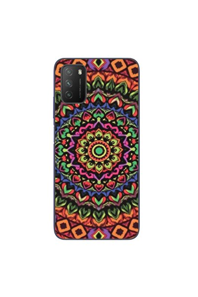 OEM Θήκη συμβατή με Xiaomi Poco M3 από σιλικόνη gel TPU με σχέδιο Πολύχρωμη Μ...