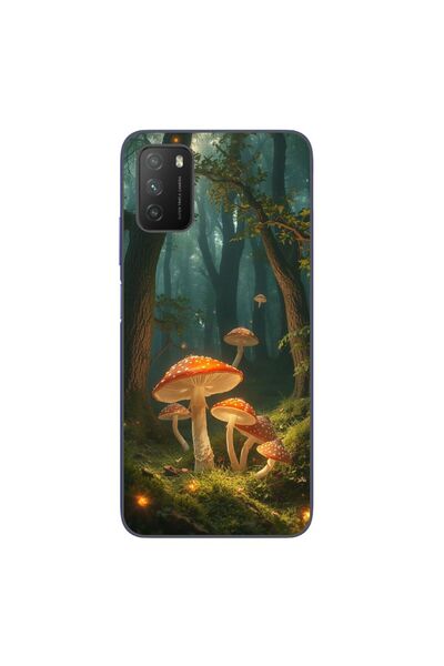 OEM Husa compatibila cu Xiaomi Poco M3 Silicon Gel Tpu Model Glowing Magical ...