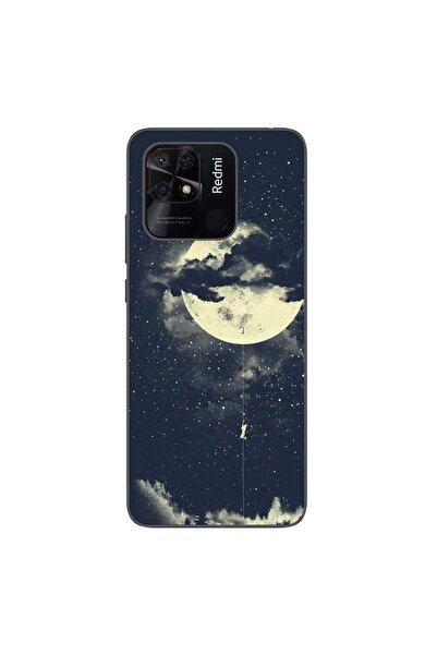 OEM Husa compatibila cu Xiaomi Redmi 10C Silicon Gel Tpu Model Moon Climbing