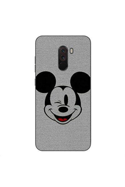 OEM Case compatible with Xiaomi Pocophone F1 Silicone Gel Tpu Mickey Pattern