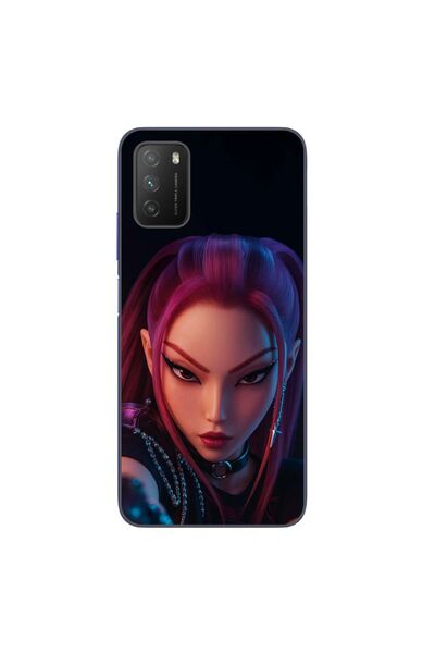 OEM Case compatible with Xiaomi Poco M3 Silicone Gel Tpu Pattern KPop Demon H...