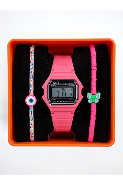 Q&Q By Citizen Digital Children's Watch with Bracelet - Water-Resistant M173J...