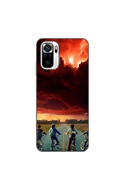 OEM Θήκη συμβατή με Xiaomi Poco M5s Σιλικόνης Gel TPU με σχέδιο Stranger Thin...