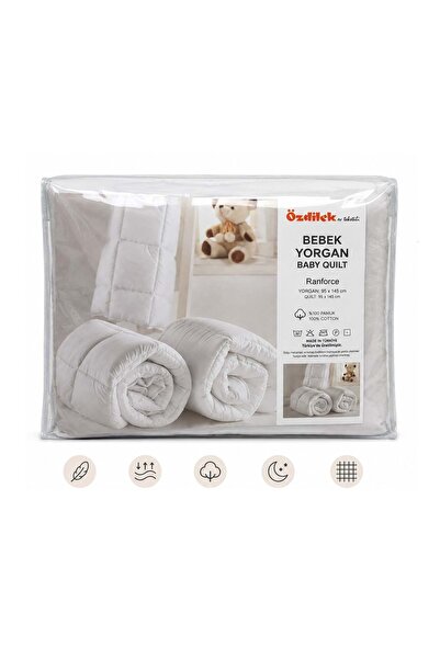 Mandaş Özdilenk Ranforce (%100 Pamuk Kumaş) Bebek Yorganı (95x145)