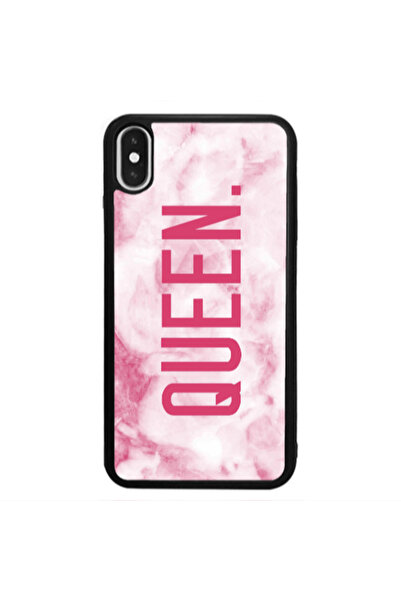 Other Apple iPhone Xs Marble Queen Black Glossy Θήκη