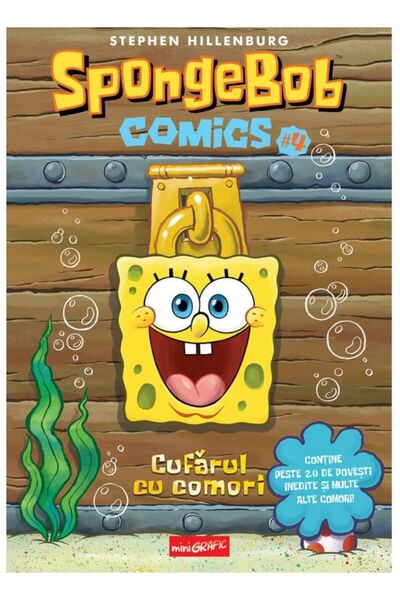 Minigrafic SpongeBob Comics #4. Cufărul cu comori