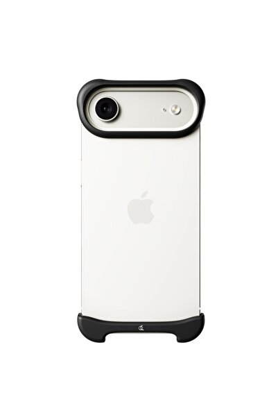Arc Carcasă tip bumper din aluminiu Pulse pentru iPhone 17 Air - Negru
