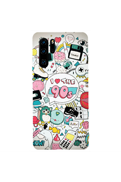 Other Huawei P30 Pro i love 90s Transparent Silicone TPU Θήκη