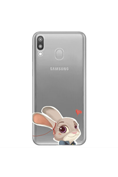 Other Samsung M20 Valentines 16 Transparent Silicone TPU Θήκη
