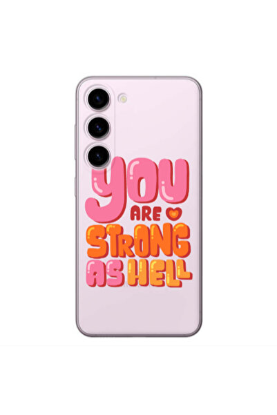 Other Samsung S23 Plus You are Love Strong Transparent Silicone TPU Θήκη
