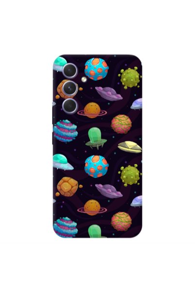 Other Samsung A35 Spacecraft Transparent Silicone TPU Θήκη