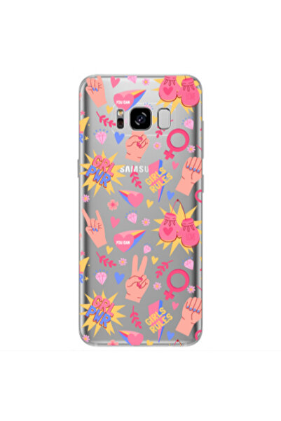 Other Samsung S8 Plus Grl Pwr 2 Transparent Silicone TPU Θήκη
