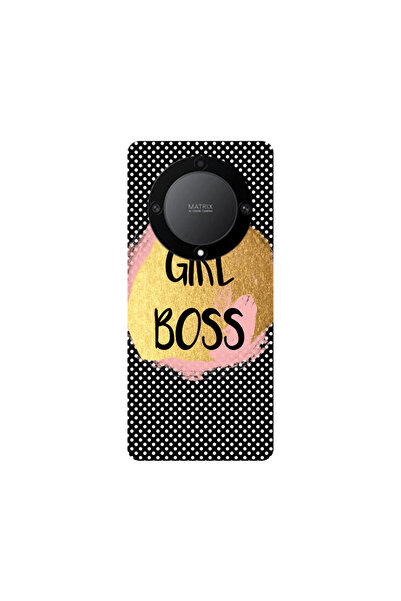 Other Honor Magic5 Lite 5G Girl boss make up Transparent Silicone TPU Θήκη