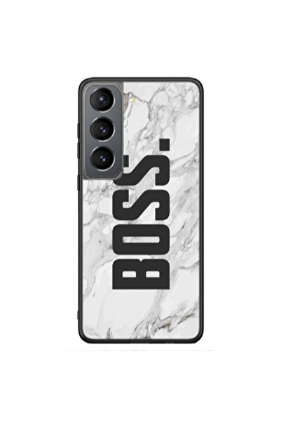 Other Samsung S21 Ultra Marble Boss Black Glossy Θήκη