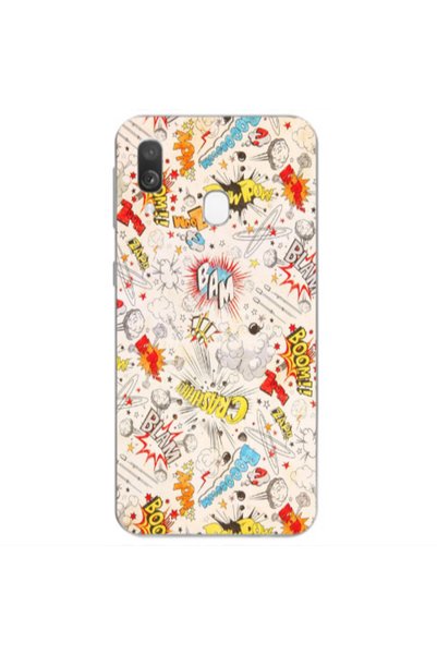 Other Samsung A40 Pow pow Transparent Silicone TPU Θήκη