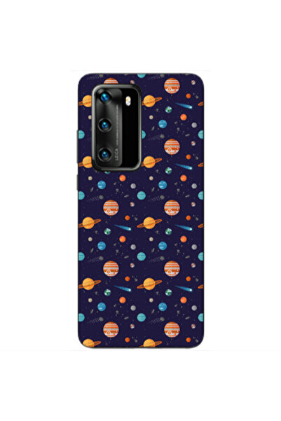 Other Huawei P40 Planets Transparent Silicone TPU Θήκη