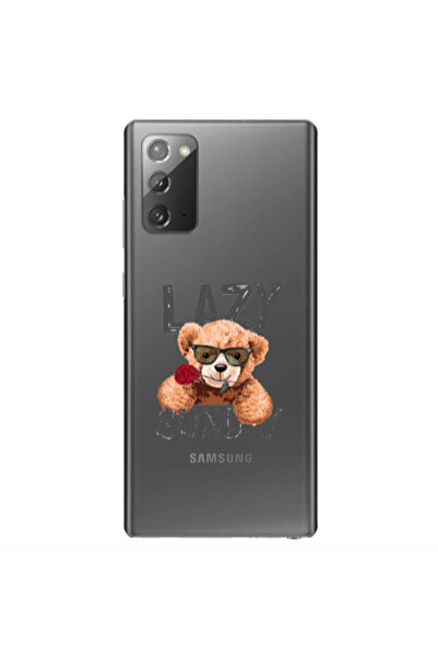 Other Samsung Note 20 Lazy sunday Transparent Silicone TPU Θήκη
