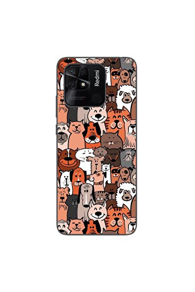 OEM Husa compatibila cu Xiaomi Redmi 10C Silicon Gel Tpu Model Caini si Pisic...