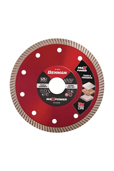 BENMAN Turbo diamond disc, MaxPower ceramic tiles
