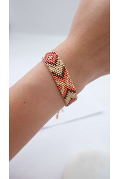 Jerie X Model Colorful Miyuki Knitted Bracelet