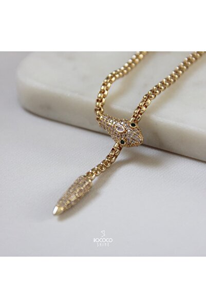 Rococo Shine Özel Seri Ayarlanabilir Yılan Kolye