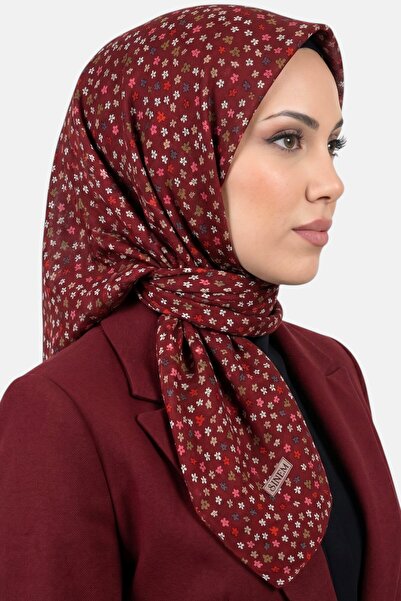 hadiora Women's Red Floral Patterned Stitched Writing Pad