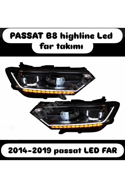 SY Passat B8 Led far sağ sol takım Comfort uyumlu
