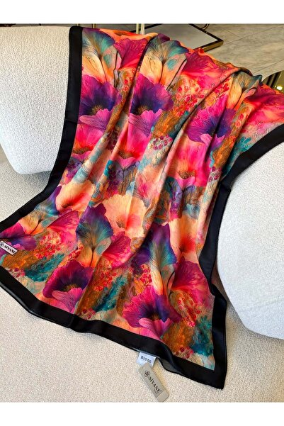 Modario Si̇yane Cotton Shawl Pattern 1 - 5