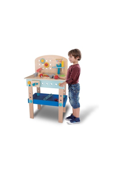 OEM Jucărie educativă din lemn pentru copii, Banc de Lucru din Lemn 40x24.5x6...