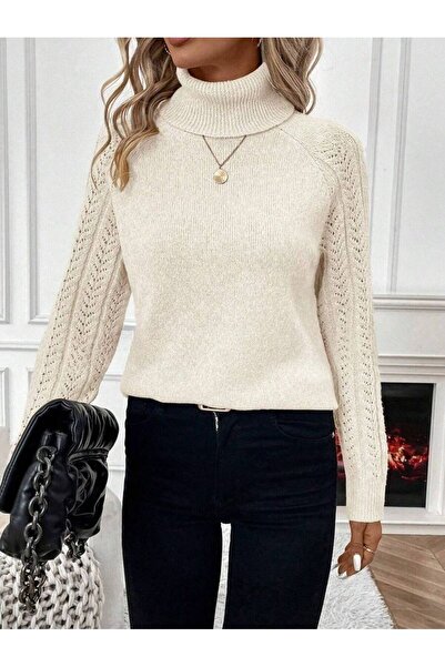 Iuliashop Crem Cataleya Knitted Sweater - S