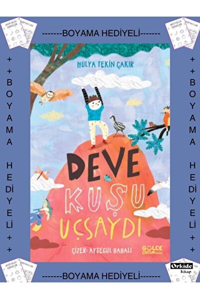Timaş Yayınları Boyamalı - 2. 3. 4. 5. Sınıf , Deve Kuşu Uçsaydı , Hülya Teki...