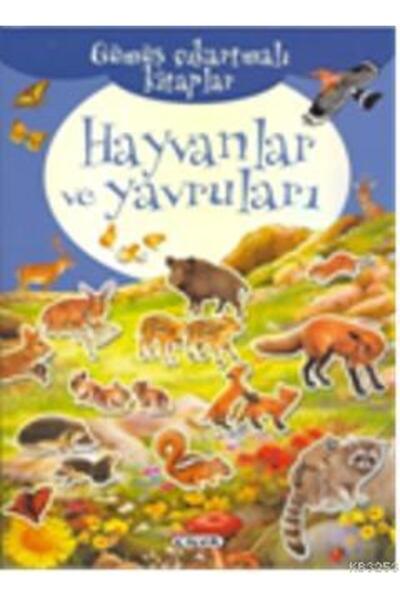 Çiçek Yayıncılık Books with Silver Stickers - Animals and Their Babies