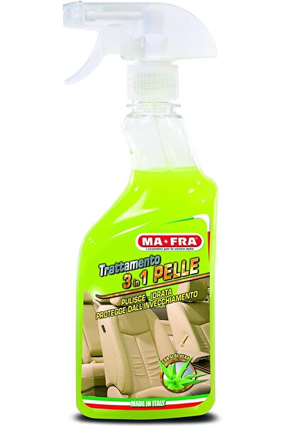MAFRA Leather Care 3 in 1: 500 ml effective formula cleans, moisturizes, and ...