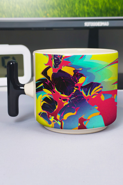 ZipZap Cyberpunk Edgerunners Anime Printed Ceramic Luxury Mug (1 Piece) T-Sha...
