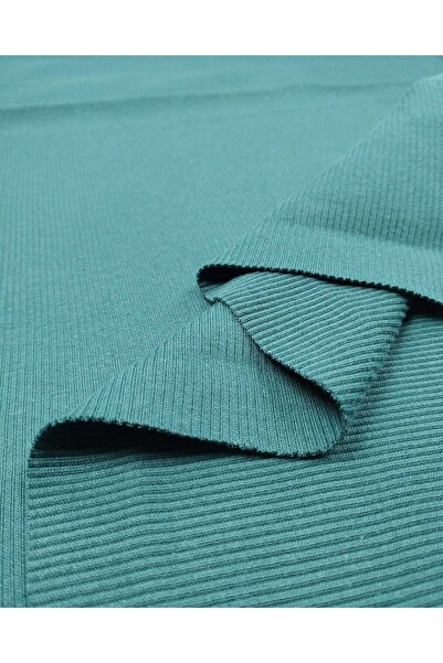 Kumaş Parça Dark Emerald Green Camisole Ribbed Fabric Flexible Soft Bodysuit ...