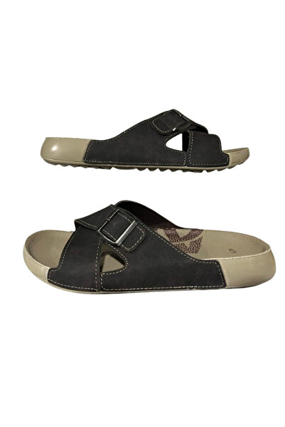 ALC 50652 Men's Cross Model Anatomical Sole Slippers