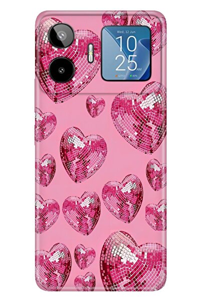 General Mobile GM 26 Pro (G903) Kılıf Pinko Disco Temalı Desenli Darbe Emici ...