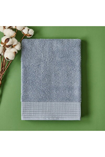 LC Waikiki Nevavm Soft Premium Face Towel with Difference - Blue - 50X90 cm