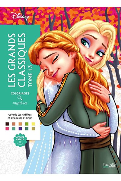 Generic Coloriages mystères Disney - Grands classiques Tome 13